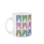 Pop Art Akita mugs