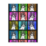 Pop Art Akita postcards