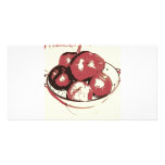 Pop Art Apples Custom Photo Card
