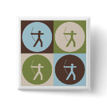 Pop Art Archery Pin