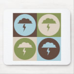 Pop Art Atmospheric Sciences Mouse Pad