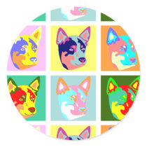 Pop Art Australian Cattle Dog