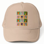 Pop Art Australian Cattle Dog Hats