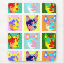 Pop Art Australian Cattle Dog Mouse Pads
