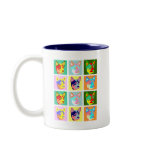 Pop Art Australian Cattle Dog mugs