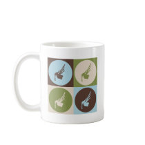 Pop Art Bagpipes Coffee Mugs
