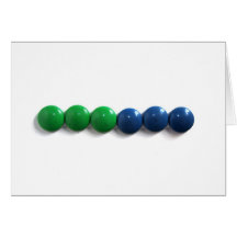Pop Art Balls Greeting Card