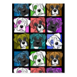 Pop Art Boxer Postcards