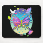 Pop Art Butterflies mousepads
