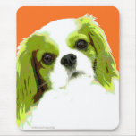Pop Art Cavalier King Charles Spaniel mousepads