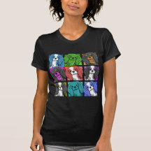 Pop Art Cavalier King Charles Spaniel Tshirts