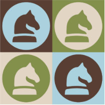 Pop Art Chess Cut Out