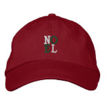 Pop Art Christmas NOEL embroidered hats