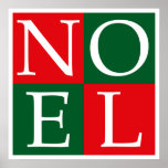 Pop Art Christmas NOEL posters