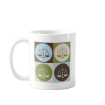 Pop Art Criminal Justice Coffee Mug
