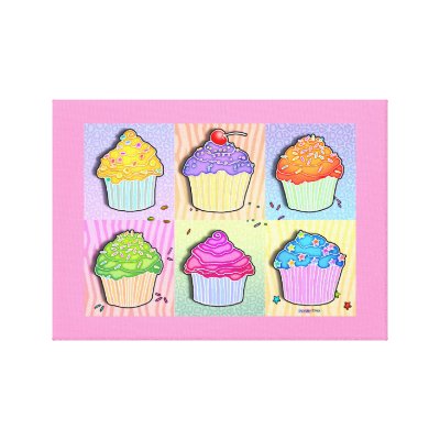 Pop Art Cupcakes