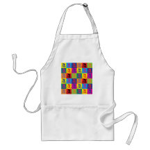 Pop Art Cycling Aprons