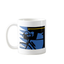 Pop Art Cyclist Mug