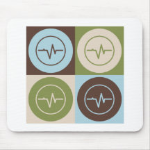 Pop Art EEG Mouse Mat