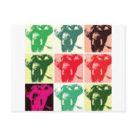Pop Art Elephants postcards