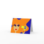 Pop Art  Face Notecard