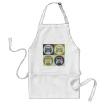 Pop Art Fixing Cars Apron