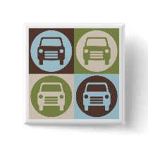 Pop Art Fixing Cars Pins