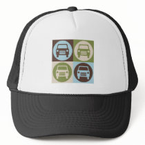 Pop Art Fixing Cars Hat