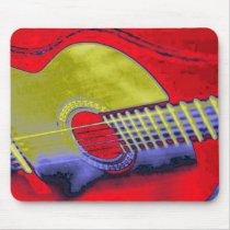 Pop Art Guitar Mousepads