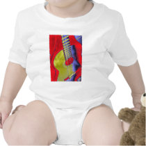 Pop Art Guitar T Shirt