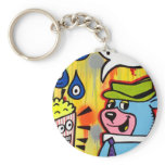 pop art keychain
