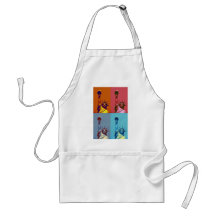Pop Art Lady Liberty Apron