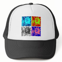 Pop Art Lady Liberty New York City Hat