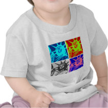 Pop Art Lady Liberty New York City T-shirts