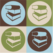 Pop Art Library Work Photo Cutouts