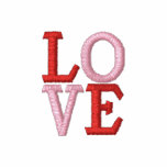 Pop Art LOVE embroidered shirts