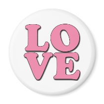 POP ART LOVE MAGNET