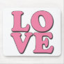 POP ART LOVE MOUSE PAD