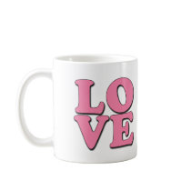 POP ART LOVE COFFEE MUG