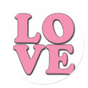 POP ART LOVE stickers