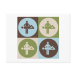 Pop Art Massage Post Cards