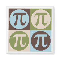 Pop Art Math Refrigerator Magnets