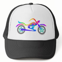 Pop Art MOTORCYCLE Hat