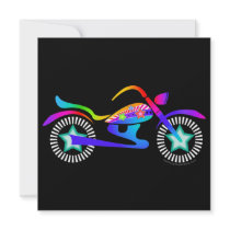 Pop Art MOTORCYCLE Rally - Festival Invitation
