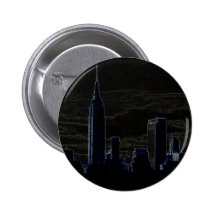 Pop Art New York City Buttons
