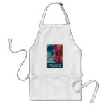 POP ART Peace Symbol aprons