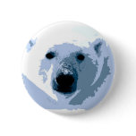 Pop Art Polar Bear Pins