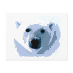 Pop Art Polar Bear Postcards