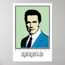 Pop Art President Arnold Print