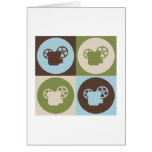 Pop Art Projection Card